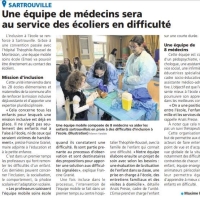 Une équipe de médecins sera au service des écoliers en difficulté